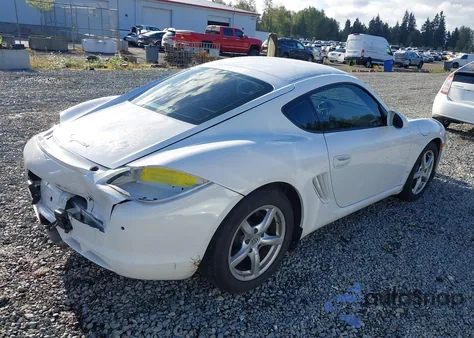 2010 Porsche Cayman from USA, damaged, VIN WP0AA2A82AU760829